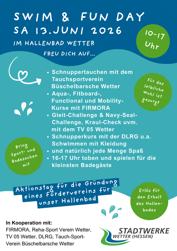 Hallenbad Aktionstag 13.06.2026