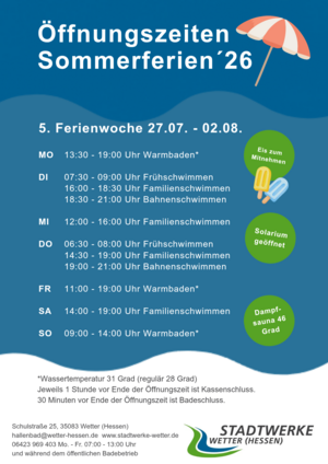 &Ouml;ffnungszeiten Sommerferien5