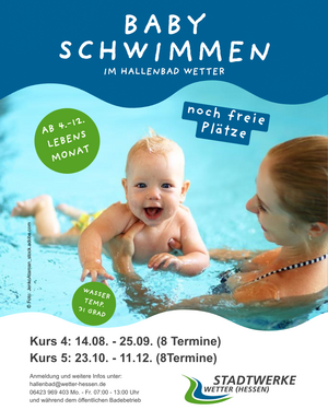 Babyschwimmen 2026 neu